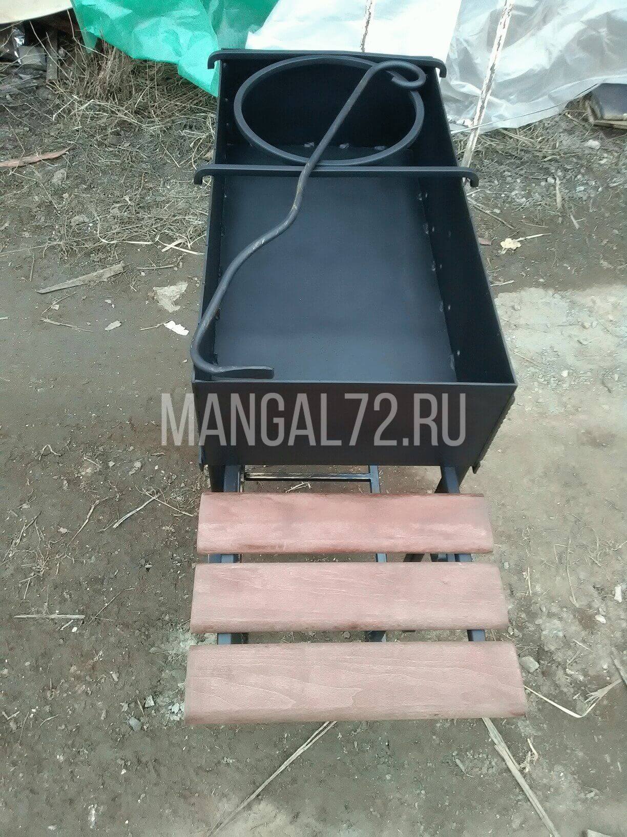  мангалы: Стационарный цельносварной мангал ЦС-6